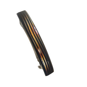 Scunci Hair Barrette Tension Clip Brown Orange Black